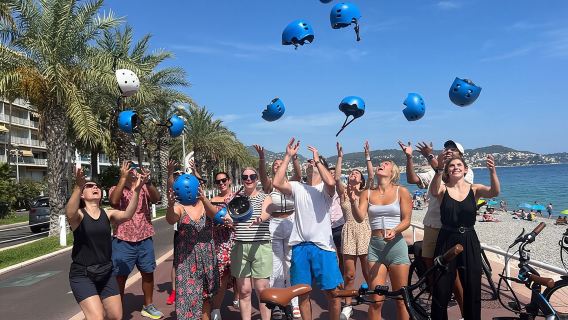 Small Group Guided E-bike Tour in Nice's Organic Vineyard