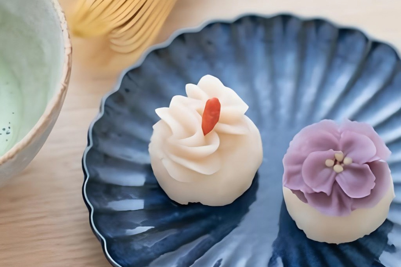 Fukuoka | Wagashi Jepang buatan tangan + dango giok putih & mencicipi teh matcha