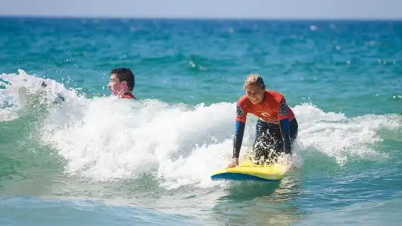 Beginner Surf Lesson in Newquay, Cornwall