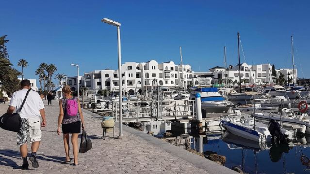 Halve dag excursie van Sousse naar Kantaoui, Hergla en Medina