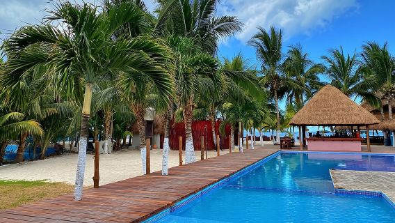 Cozumel: Pass All inclusive per la spiaggia di Chula con trasporto