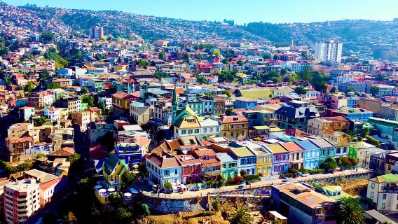 tour di un giorno da Santiago del Cile a Valparaíso + Viña del Mar (funivia tradizionale + degustazione di vini)