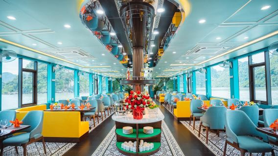 Hanoi: tour di un giorno nella baia di Ha Long - crociera Apollo, jacuzzi, buffet