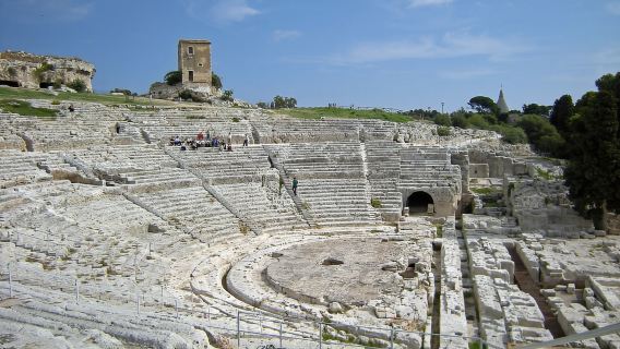 Dari Taormina: Lawatan Berpandu Syracuse dan Pulau Ortygia
