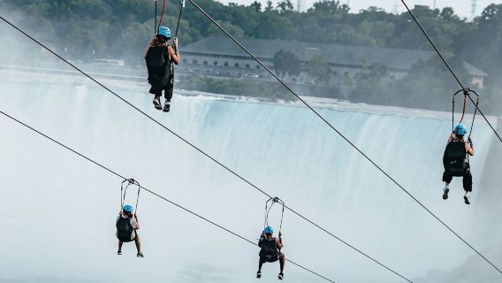 Air Terjun Niagara, Kanada: Talian Zip Burung Awal ke Air Terjun