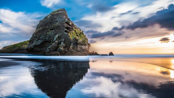 新西蘭奧克蘭包車一日遊 市區+小黑子沙灘自由暢玩