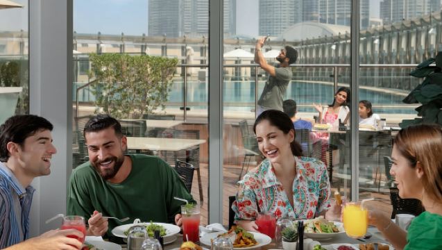 Burj Khalifa: Livello 124, 125 e The Burj Club con Pasto di 3 Portate