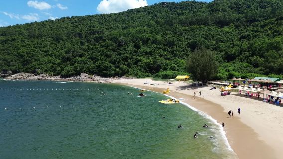 深圳吉澳灣出海體驗:遊艇海釣+海上浮潛+趕海+快艇觀光+海上漿板+海上魔毯,一站式解鎖濱海野趣