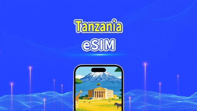 eSIM Tanzania | 4G | Pacchetto Dati Giornaliero/Totale | 1–30 giorni | Fatturazione 24 Ore | Codice QR