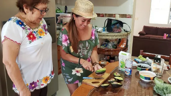 Traditional Family Kitchen in Cozumel