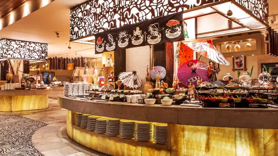 Guangzhou Chimelong Hotel Baihu Buffet Restaurant Gutschein Frühstücks-/Mittags-/Abendbuffet im Baihu Buffet Restaurant