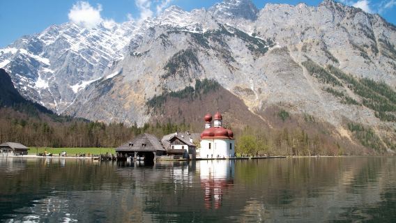 lawatan sehari ke Tasik Königssee dari Munich, Jerman (Boat Cruise/Obersee)