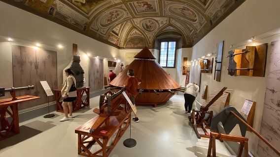 Boleto de entrada al Museo Leonardo Da Vinci