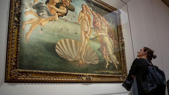 ทัวร์ชมหอศิลป์อุฟฟิซิแบบไม่ต้องต่อคิวพร้อมไกด์ท้องถิ่น