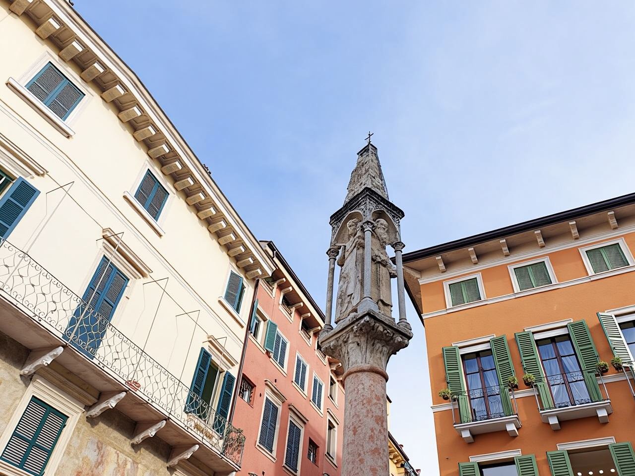 Self-guided discovery walk in Verona with secrets behind the sites