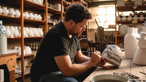 Royal Delft: Manufaktur und Museum für Delfblau