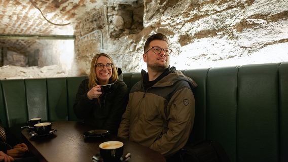 Исторический кофейный тур в Эдинбурге для небольшой группы|90 мин