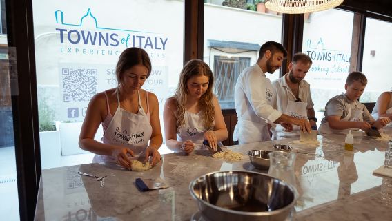 Palermo: Corso di cucina di pizza e gelato con cena e vino