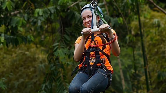 St Lucia Ultimate 3 Package: Aerial Tram Zip Line & Hiking