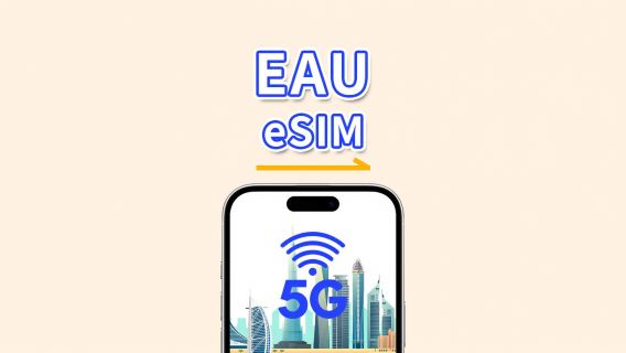 EAU eSIM | 5G/4G | Pass giornaliero/Pacchetto dati totale | 1–30 giorni | Fatturazione ogni 24 ore | Codice QR