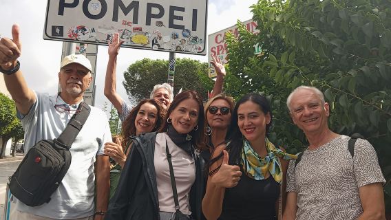 Ab Neapel oder Sorrent: Halbtagestour nach Pompeji