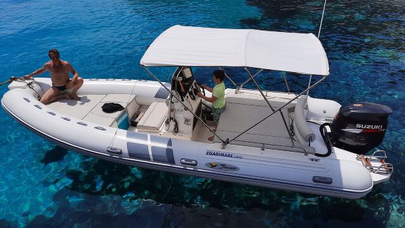 Favignana en Levanzo: Eilandtour per ribboot van Trapani