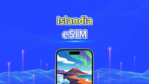 eSIM de Islandia | Datos de alta velocidad | 5G/4G | Paquete diario/de datos | 24 horas | 1-30 días | Código QR