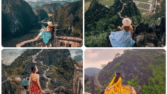 Ninh Binh Full-Day Trip to Trang An Mua Cave Hoa Lu Buffet Lunch