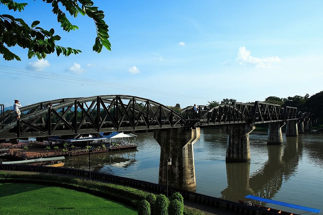Thailand World War II & JEATH War Museum + River Kwai Bridge + Erawan National Park day tour