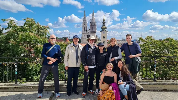 Tur jalan kaki di Zagreb