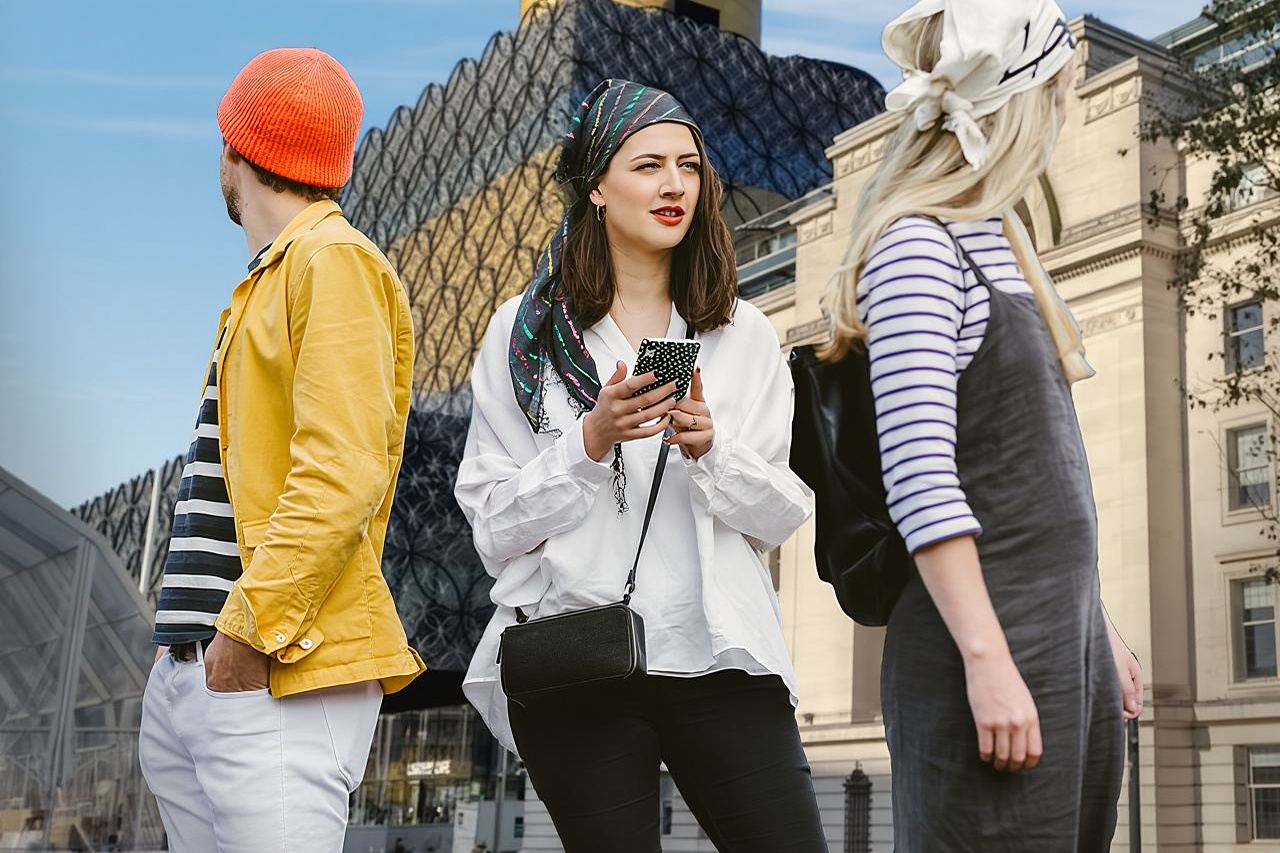 Divertida y flexible Treasure Hunt por Birmingham con pistas enigmáticas y joyas ocultas.