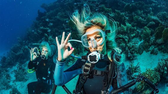 Antalya/Kemer Scuba Diving with Pickup, Lunch, and 2 Dives