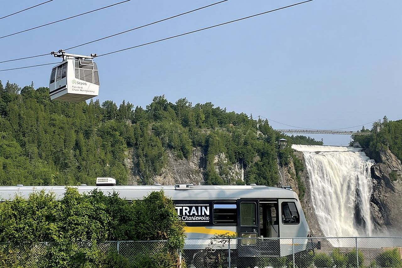 Excursión privada de medio día a las cataratas de Montmorency y Ste-Anne-De-Beaupré