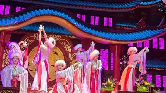 ハルビン・拾禧宴|没入型体験で宮廷の君王の饗宴を体感【宮廷グルメ+金朝文化歴史体験+9大テーマダンスパフォーマンス+古代衣装体験付き】C