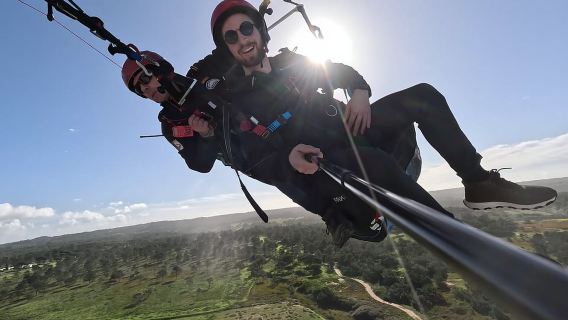 Costa de Caparica: Paragliding Tandem Flight