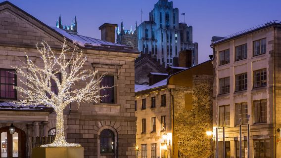 Recorrido navideño para grupos pequeños por el Viejo Montreal