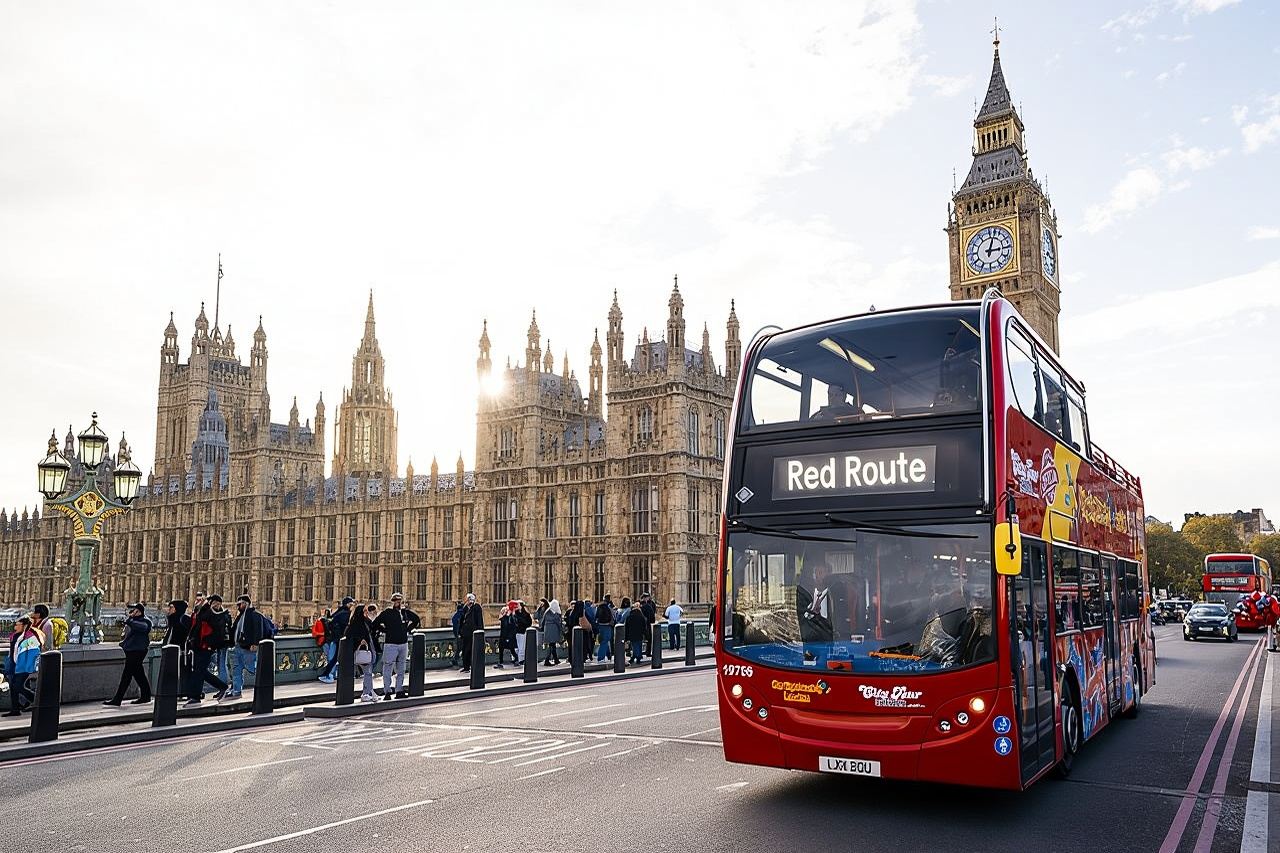 Tour in autobus hop-on hop-off di City Sightseeing London e extra prenotabili