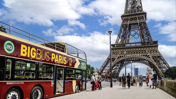 Big Bus Paris Hop-On Hop-Off Tour with Optional River Cruise