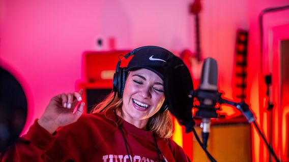 Private Recording Studio Experience in Downtown Nashville