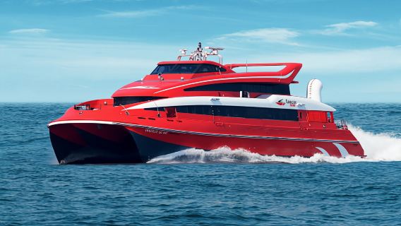 Biglietto per la barca notturna TurboJet - sola andata (da/per Hong Kong Sheung Wan a/per Macau Porto Exterior)