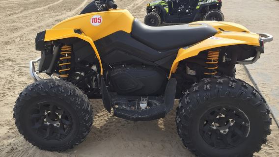 Zelfrijdende ATV - 4x4 terreinwagen (1 uur)