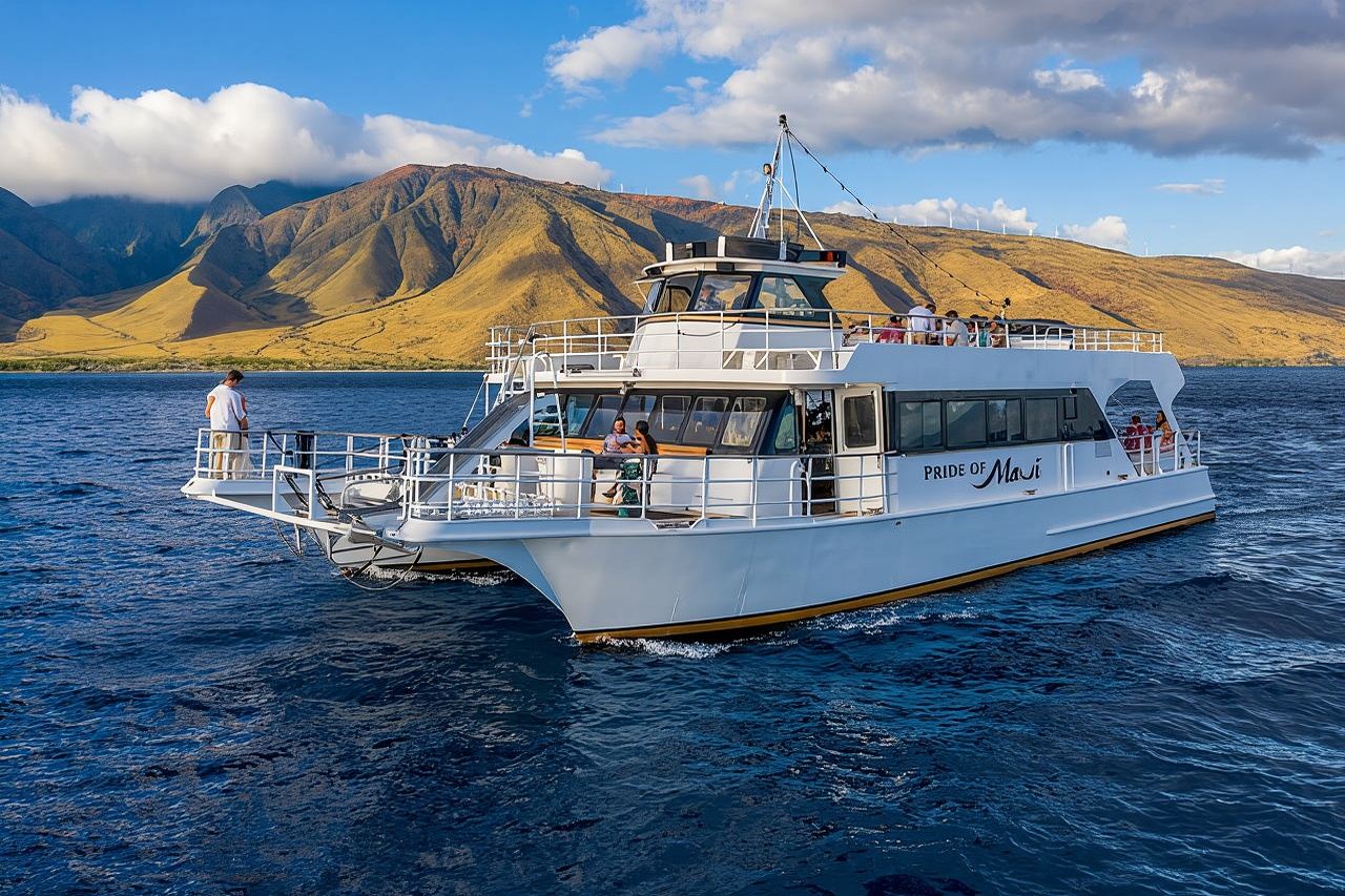 Croisière-dîner au coucher du soleil à Maui - Une expérience de hula hawaïenne