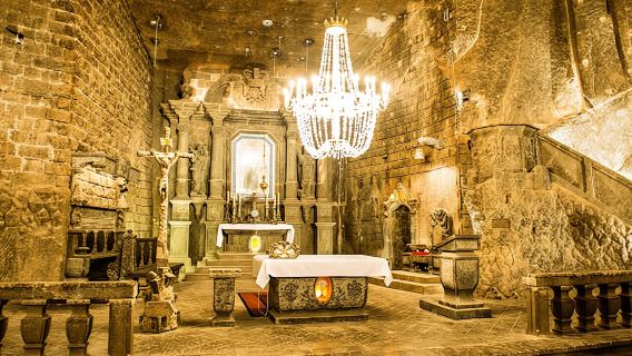 Wieliczka Salt Mine guided tour with hotel transfers