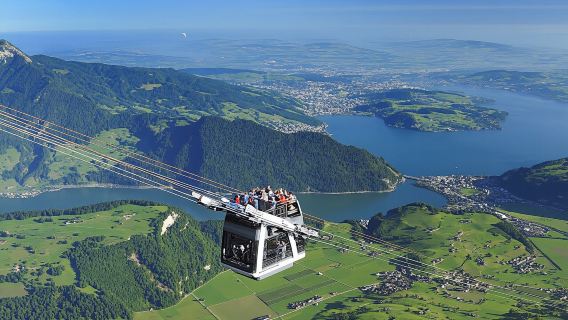 Day trip to Mount Stanserhorn from Zurich