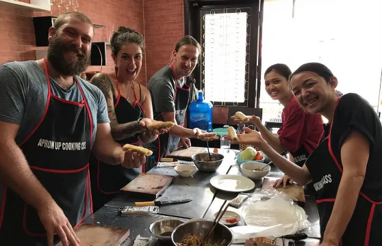 河內五道傳統菜餚烹飪課程及市場之旅