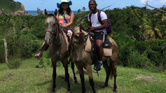 Natur- und historische Reittouren in St. Lucia