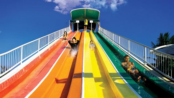 Tour giornaliero di mezza giornata al Siam Water Park di Bangkok|Parco giochi per famiglie/Pranzo incluso/Acquista e usa subito/Biglietti istantanei