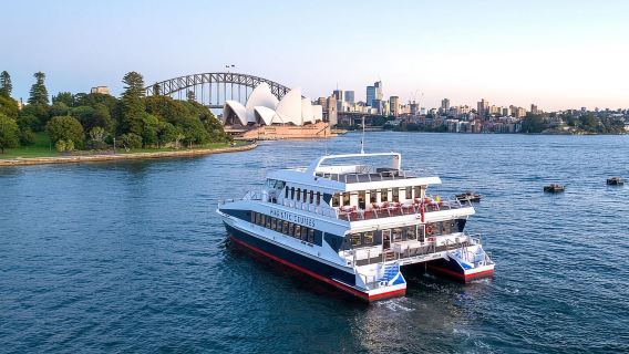 Croisière-déjeuner buffet relaxante d'une heure et demie dans le port de Sydney