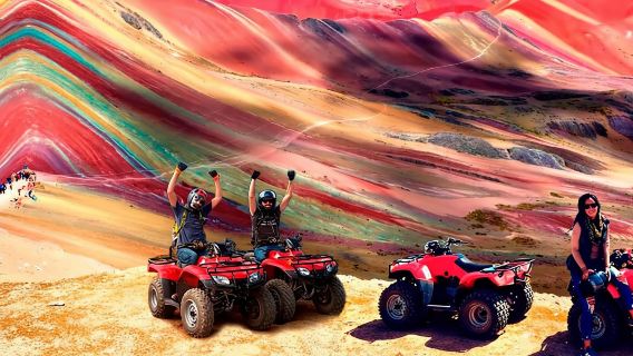 Cusco: Quad Tour to Vinicunca Rainbow Mountain + Meals