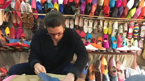 Marrakech: Babouch Making Workshop in the Medina
